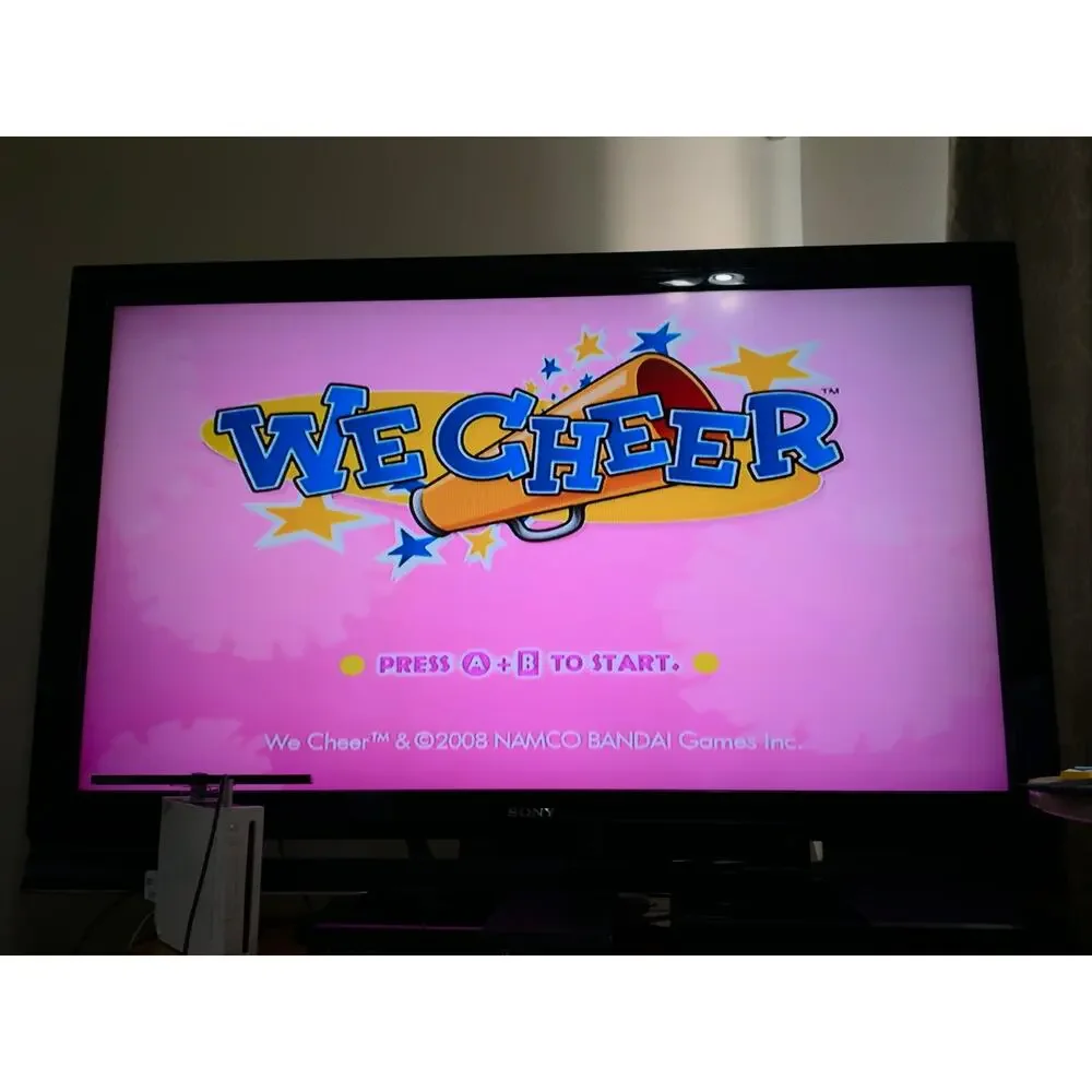 We Cheer Nintendo Wii CIB Complete With Manual
